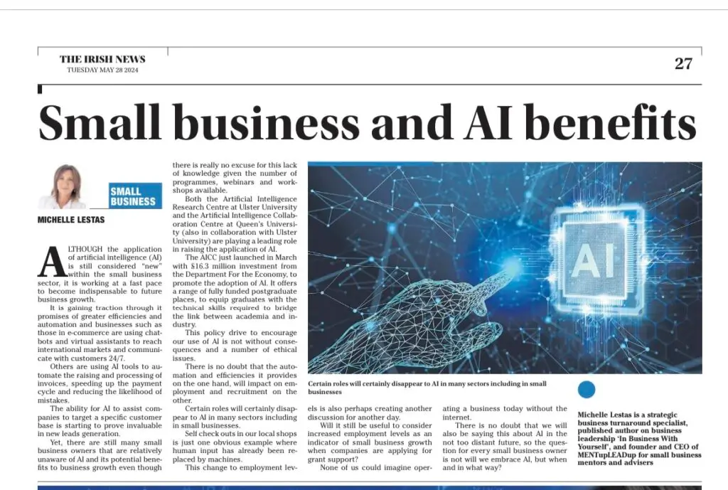 Small Business and AI